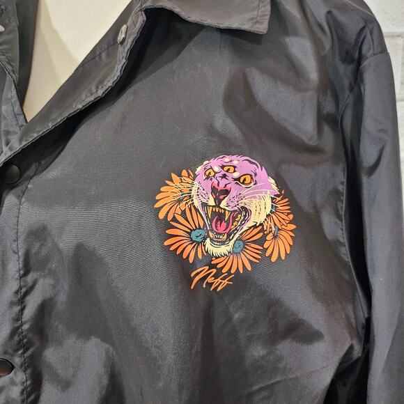 Neff Third Eye Tiger Mens Lightweight Windbreaker - Picture 5 of 10